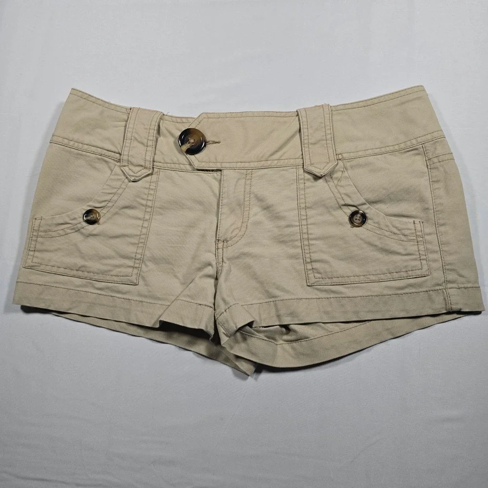 OP Ocean Pacific‎ Khaki Shorts Women's Y2K Casual Summer
